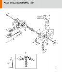 Stihl HL 95 Extended Reach Hedge Trimmers Spare Parts